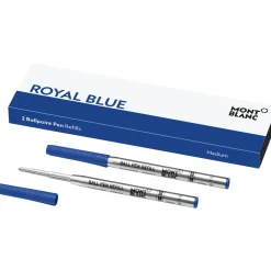 Mont Blanc Royal Blue M refill ballpoint pen 128214| Skriveredskaber