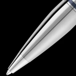Mont Blanc StarWalker SpaceBlue Metal Ballpoint pen 130221| Skriveredskaber