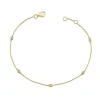 Nuran smykker Nuran armbånd B1002 0125| Guldsmykker|Armbånd