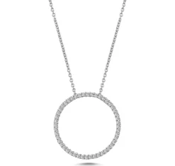 Nuran smykker Nuran Cirkel vedhæng 0,29ct V2205 029H| Guldsmykker|Vedhæng