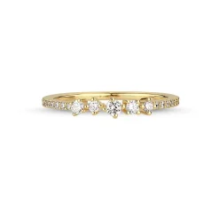 Nuran smykker Nuran Noelle ring 0,21ct A3056 021| Guldsmykker|Ringe