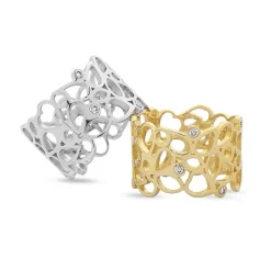 Nuran smykker Nuran ring R2926 012| Guldsmykker|Ringe
