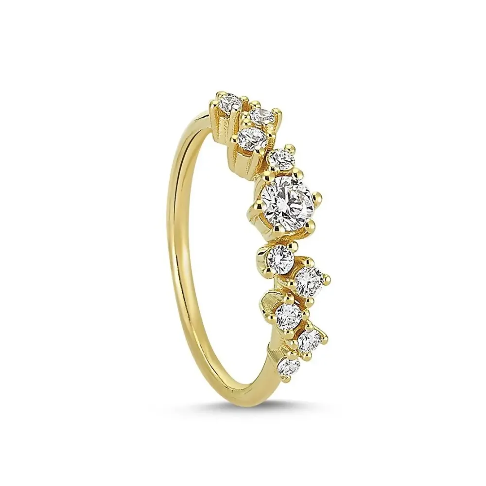 Nuran smykker Nuran Twinkle ring 0,26ct A2121 026| Guldsmykker|Ringe