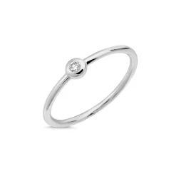 Nuran smykker Nuran Zoe ring 0,03ct R2314 003H| Guldsmykker|Ringe