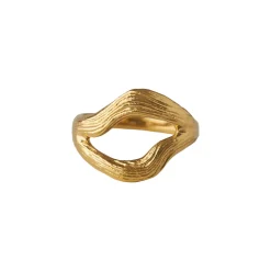Pernille Corydon smykker Pernille Corydon Flowing Dreams ring R-344-GP| Forgyldte Sølvsmykker|Ringe