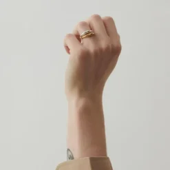 Pernille Corydon smykker Pernille Corydon Globe ring R-403-GP| Forgyldte Sølvsmykker|Ringe