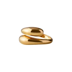 Pernille Corydon smykker Pernille Corydon Rain ring R-304-GP| Forgyldte Sølvsmykker|Ringe