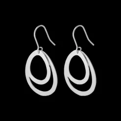 Pernille Corydon smykker Pernille Corydon Small Double Drops øreringe E-156-S| Sølvsmykker|Øreringe