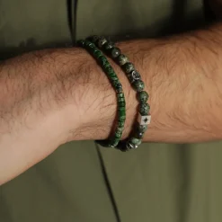 Samie smykker Samie armbånd X3013GSGREEN| Herresmykker|Armbånd