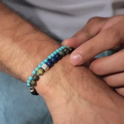 Samie smykker Samie armbånd X3023SWS-Turkis| Herresmykker|Armbånd