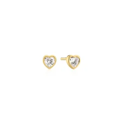 Sif Jakobs Jewellery Sif Jakobs Amorino øreringe SJ-E2492-CZ-YG| Forgyldte Sølvsmykker|Øreringe