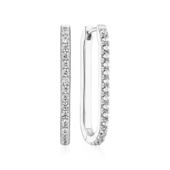 Sif Jakobs Jewellery Sif Jakobs Capizzi Medio øreringe SJ-E42211-CZ| Sølvsmykker|Øreringe