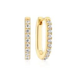 Sif Jakobs Jewellery Sif Jakobs Capizzi Piccolo øreringe SJ-E42209-CZ-YG| Forgyldte Sølvsmykker|Øreringe