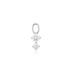 Sif Jakobs Jewellery Sif Jakobs Ellera Circolo Due charm SJ-CH2372-CZ| Vedhæng|Sølvsmykker