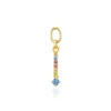 Sif Jakobs Jewellery Sif Jakobs Ellera Circolo Lungo charm SJ-CH2373-XCZ-YG| Vedhæng|Forgyldte Sølvsmykker
