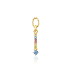 Sif Jakobs Jewellery Sif Jakobs Ellera Circolo Lungo charm SJ-CH2373-XCZ-YG| Vedhæng|Forgyldte Sølvsmykker