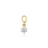 Sif Jakobs Jewellery Sif Jakobs Ellera Circolo Uno charm SJ-CH2371-CZ-YG| Øreringe|Vedhæng