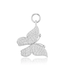 Sif Jakobs Jewellery Sif Jakobs Ellera Farfalla charm SJ-CH2383-CZ| Sølvsmykker|Øreringe