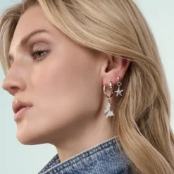 Sif Jakobs Jewellery Sif Jakobs Ellera Farfalla charm SJ-CH2383-CZ| Sølvsmykker|Øreringe