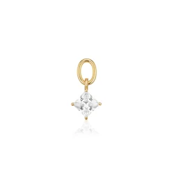 Sif Jakobs Jewellery Sif Jakobs Ellera Lati Quattro charm SJ-CH2375-CZ-YG| Øreringe|Vedhæng
