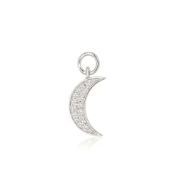 Sif Jakobs Jewellery Sif Jakobs Ellera Luna charm SJ-CH2380-CZ| Øreringe|Vedhæng