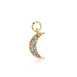 Sif Jakobs Jewellery Sif Jakobs Ellera Luna charm SJ-CH2380-XCZ-YG| Øreringe|Vedhæng