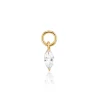 Sif Jakobs Jewellery Sif Jakobs Ellera Occhio charm SJ-CH2376-CZ-YG| Øreringe|Vedhæng