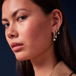Sif Jakobs Jewellery Sif Jakobs Ellera Occhio charm SJ-CH2376-CZ-YG| Øreringe|Vedhæng
