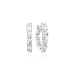 Sif Jakobs Jewellery Sif Jakobs Ellera Ovale øreringe SJ-E2412-CZ| Øreringe|Sølvsmykker