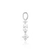 Sif Jakobs Jewellery Sif Jakobs Ellera Pendolo Tre charm SJ-CH2374-CZ| Vedhæng|Sølvsmykker