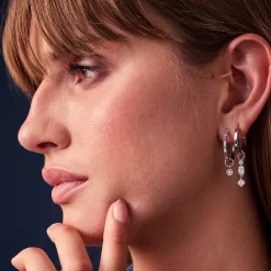 Sif Jakobs Jewellery Sif Jakobs Ellera Pendolo Tre charm SJ-CH2374-CZ| Vedhæng|Sølvsmykker