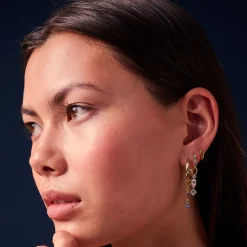 Sif Jakobs Jewellery Sif Jakobs Ellera Pendolo Tre charm SJ-CH2374-CZ-YG| Vedhæng|Forgyldte Sølvsmykker