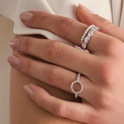 Sif Jakobs Jewellery Sif Jakobs Ellera Perla ring SJ-R2869-P| Ringe|Sølvsmykker