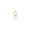 Sif Jakobs Jewellery Sif Jakobs Ellera Perla Uno charm SJ-CH2378-P-YG| Øreringe|Vedhæng
