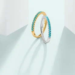 Sif Jakobs Jewellery Sif Jakobs Ellera ring SJ-R2869-TQ| Sølvsmykker|Ringe