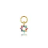 Sif Jakobs Jewellery Sif Jakobs Ellera Sole charm SJ-CH2377-XCZ-YG| Øreringe|Forgyldte Sølvsmykker