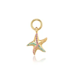 Sif Jakobs Jewellery Sif Jakobs Ellera Stella Marina charm SJ-CH2384-XCZ-YG| Forgyldte Sølvsmykker|Øreringe