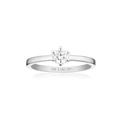 Sif Jakobs Jewellery Sif Jakobs Ellera Uno Pianura Grande ring SJ-R42283-CZ| Ringe|Sølvsmykker