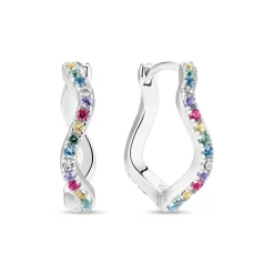 Sif Jakobs Jewellery Sif Jakobs Ellera Waves Grande øreringe SJ-E3869-XCZ| Sølvsmykker|Øreringe