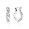 Sif Jakobs Jewellery Sif Jakobs Ellera Waves Medio øreringe SJ-E3859-CZ| Sølvsmykker|Øreringe