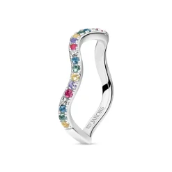 Sif Jakobs Jewellery Sif Jakobs Ellera Waves ring SJ-R3869-XCZ| Sølvsmykker|Ringe