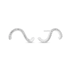 Sif Jakobs Jewellery Sif Jakobs Ellera Waves øreringe SJ-E3890-CZ| Sølvsmykker|Øreringe