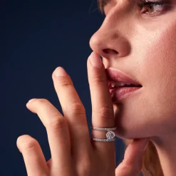 Sif Jakobs Jewellery Sif Jakobs Ellisse Carezza Grande ring SJ-R2358-CZ| Ringe|Sølvsmykker