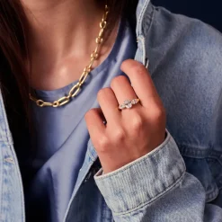 Sif Jakobs Jewellery Sif Jakobs Ellisse Tre ring SJ-R2340-CZ| Ringe|Sølvsmykker