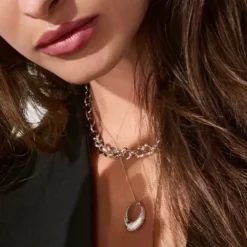 Sif Jakobs Jewellery Sif Jakobs Glorenza halskæde SJ-N2482-CZ| Sølvsmykker|Halskæder