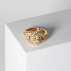 Sif Jakobs Jewellery Sif Jakobs Imperia ring SJ-R10752-CZ-YG| Ringe|Forgyldte Sølvsmykker