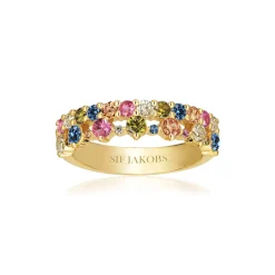 Sif Jakobs Jewellery Sif Jakobs Livigno ring SJ-R2367-XCZ-YG| Ringe|Forgyldte Sølvsmykker