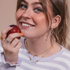 Sistie smykker Sistie Lærke Bentsen x Sistie halskæde Z2028GS| Forgyldte Sølvsmykker|Halskæder