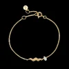 Sistie smykker Sistie Silke x Sistie armbånd Z3049GS| Forgyldte Sølvsmykker|Armbånd