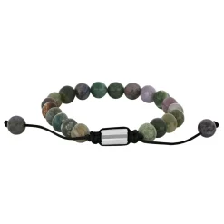 SON of Noa smykker SON of Noa Indian Agate armbånd 8mm 80890212700| Herresmykker|Armbånd
